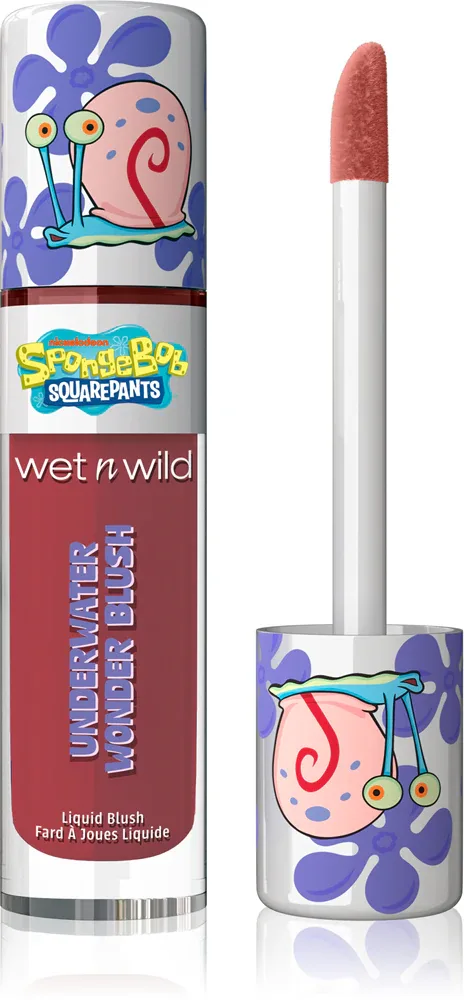 Wet n Wild SpongeBob SquarePants Underwater Wonder Blush - Румяна в жидкой форме, 6.5 мл, оттенок Snailed It
