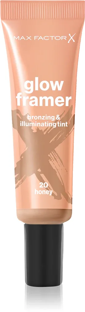 Max Factor Miracle Pure Glow Framer - Бронзирующий флюид, 30 мл, оттенок 20 Honey