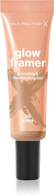 Max Factor Miracle Pure Glow Framer - Бронзирующий флюид, 30 мл, оттенок 20 Honey