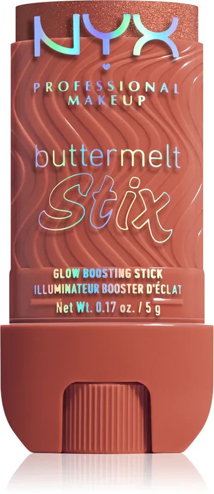 NYX Professional Makeup Buttermelt Glow Stix - Светящийся карандаш, 5 г, оттенок 13 Left On Melt