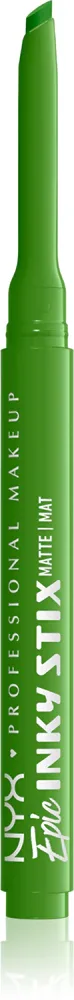 Лайнер-стик для глаз NYX Professional Makeup Epic Inky Stix быстросохнущий, стойкий, насыщенный цвет, 1 г, оттенок 13 On-Lime