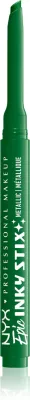 Лайнер-стик для глаз NYX Professional Makeup Epic Inky Stix быстросохнущий, стойкий, насыщенный цвет, 1 г, оттенок 14 Electric Emerald