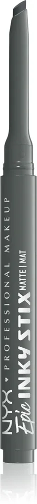 Лайнер-стик для глаз NYX Professional Makeup Epic Inky Stix быстросохнущий, стойкий, насыщенный цвет, 1 г, оттенок 15 Off-Grid Grey