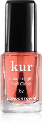Средство для ухода за ногтями LONDONTOWN Kur Luxe Length Nail Gloss укрепляющее, с блеском, 12 мл