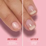 Средство для ухода за ногтями LONDONTOWN Kur Luxe Length Nail Gloss укрепляющее, с блеском, 12 мл — фото 8