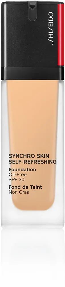 Shiseido Synchro Skin Self-Refreshing Foundation - Тональный крем с защитой SPF 30, 30 мл, оттенок 310 Silk