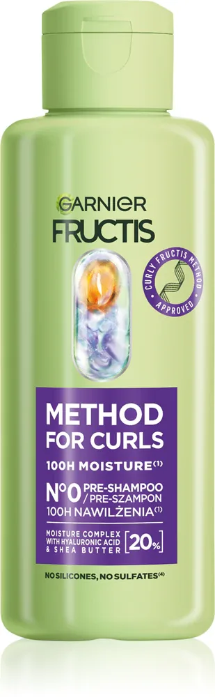 Garnier Fructis Curls Method - Питательное предварительное уходовое средство для вьющихся и волнистых волос, 200 мл