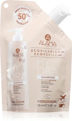 Alama Professional Hydrating - увлажняющий шампунь, Eco Refill 100 мл