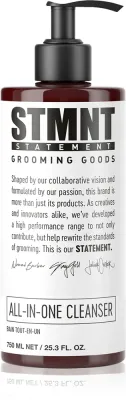 STMNT Care All-In-One Cleanser - Шампунь для волос, бороды и тела, 750 мл