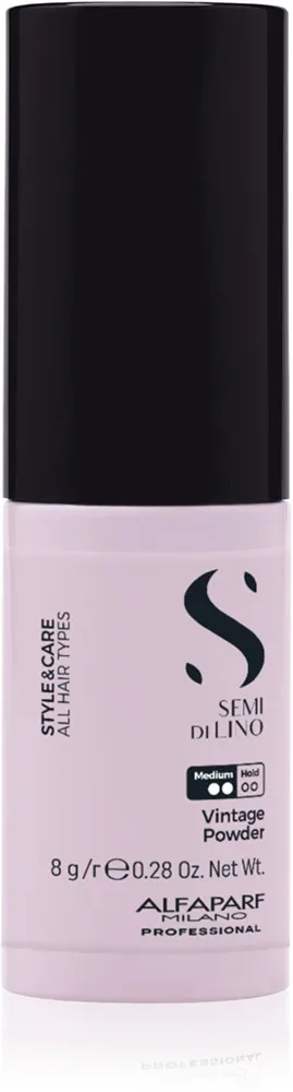 Alfaparf Milano Semi di Lino Style&Care Vintage powder - Пудра для волос средней фиксации, 8 г