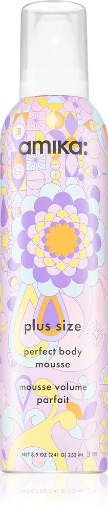 amika Plus Size - Пена для волос, придающая объем и утолщение, 252 мл