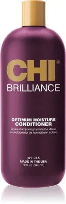 CHI Brilliance Optimum Moisture Conditioner - увлажняющий кондиционер для сухих и поврежденных волос, 946 мл