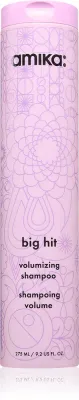 amika 3D Volume & Thickening Shampoo - Шампунь для объема Волосы без плотности, 275 мл