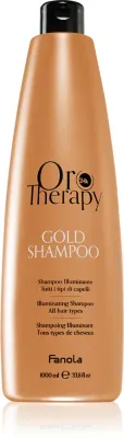 Fanola Oro Therapy Gold Shampoo - шампунь с аргановым маслом, 1000 мл