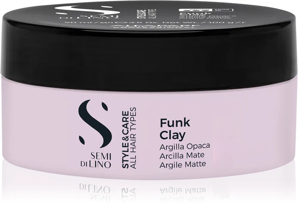 Alfaparf Milano Semi di Lino Style&Care Funk Clay - Моделирующая глина, 90 мл