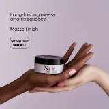 Alfaparf Milano Semi di Lino Style&Care Funk Clay - Моделирующая глина, 90 мл — фото 4