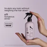 Alfaparf Milano Semi di Lino Style&Care Sculpting hairspay - лак для волос сильной фиксации, 250 мл — фото 4