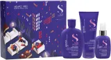 Alfaparf Milano Semi di Lino Blonde Holiday Kit - Подарочный набор для светлых волос с балаяжем, 3 шт — фото 1