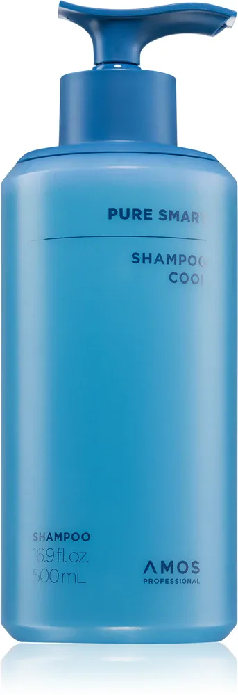 AMOS PROFESSIONAL Pure Smart Shampoo Cool - Шампунь против перхоти с охлаждающим эффектом, 500 мл