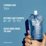 KMS Moist Repair Intense Restore Treatment - Интенсивный уход для поврежденных и окрашенных волос — фото 8