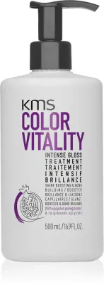 KMS Color Vitality Intense Gloss Treatment - Интенсивный уход, придающий здоровый блеск, 500 мл