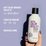 KMS Color Vitality Conditioner - в кондиционер для окрашенных волос — фото 4