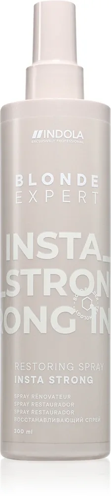 Indola Blond Expert Insta Strong - Ревитализирующий спрей для светлых волос, 300 мл