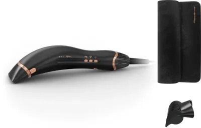 Фен для волос Rowenta Air Motion Ultimate Experience CF8C20E0 с ионизацией, бережная сушка, 1 шт