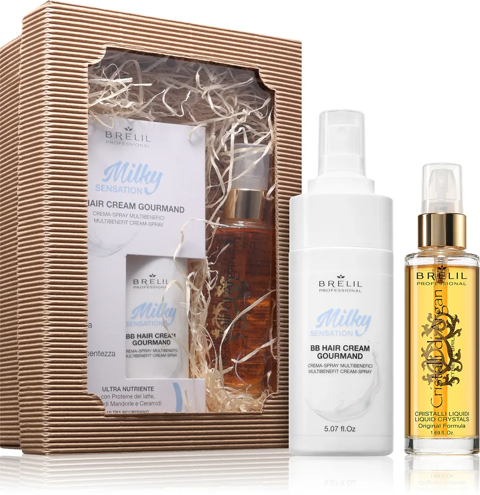Brelil Professional Gift Set - Подарочный набор для придания блеска и мягкости волос