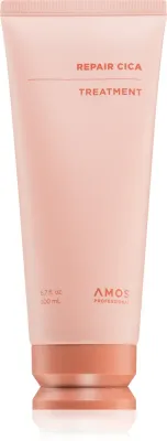 AMOS PROFESSIONAL Repair Cica Treatment - Укрепляющая маска для поврежденных волос, 200 мл