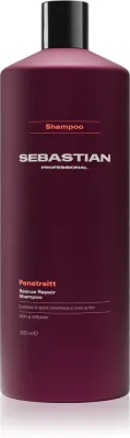 Sebastian Professional Penetraitt - шампунь для волос, поврежденных химическими процедурами, 1000 мл