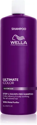 Wella Professionals Ultimate Color Shampoo - шампунь для придания волосам блеска, 1000 мл