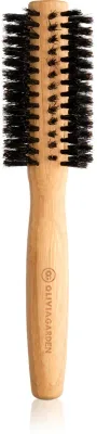 Круглая щётка-браш Olivia Garden Bamboo Touch Blow Boar, для сушки феном, полая конструкция, 1 шт Ø 15 mm