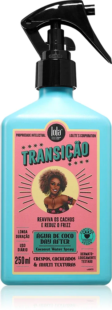 Спрей для волос Lola Cosmetics Transicao увлажняющий, для вьющихся и волнистых волос, 250 мл
