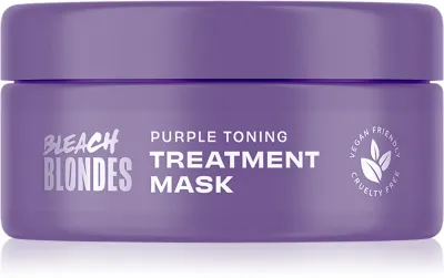 Маска для волос Lee Stafford Bleach Blondes Purple reign для светлых волос, нейтрализует желтизну, 200 мл