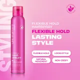 Лак для волос Lee Stafford Styling Hair Spray Flexible Hold Fat n Flexible средней фиксации, 200 мл — фото 3