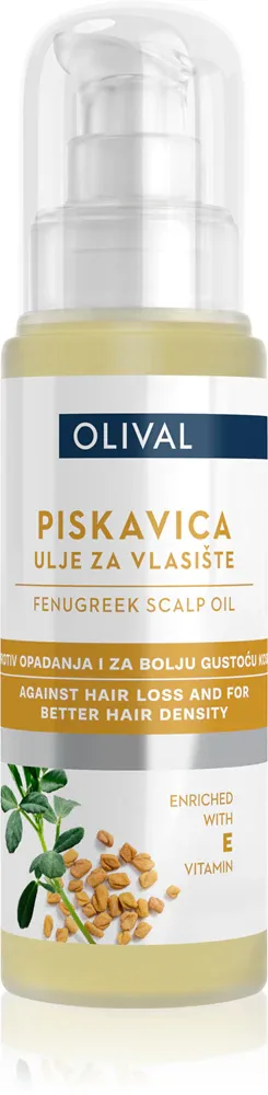 Масло для волос Olival Fenugreek с маслом пажитника, для кожи головы, 60 мл