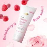 Дезодорант-крем для всего тела Dove Raspberry Rose с молочной кислотой, с ароматом малины и розы, 75 мл — фото 5
