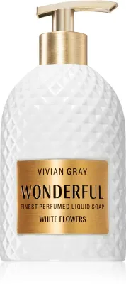 Vivian Gray Wonderful White Flowers - Роскошное жидкое мыло для рук, 500 мл