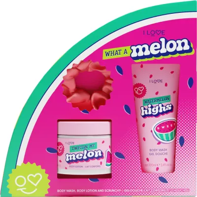 I Love What a Melon - Подарочный набор для тела