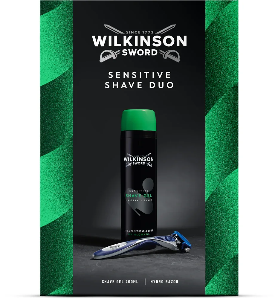 Wilkinson Sword Sensitive Shave Duo - Подарочный набор для бритья