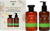Apivita Tonic Mountain Tea Shower Gel & Body Milk Set - Подарочный набор для осветления и увлажнения, 1 шт — фото 1