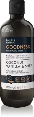 Baylis & Harding Goodness Coconut, Vanilla & Shea - в контексте того, что это гель для душа: натуральный гель для душа, 500 мл