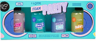 I Love Foam Party - Подарочный набор для душа