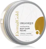 Organique Eternal Gold Smoothing Therapy - Сахарный скраб с блестками, смягчающий, 200 г — фото 1
