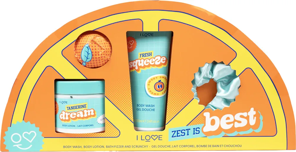I Love Zest is Best - Подарочный набор для ванны с ароматом апельсина zapachy Zesty Orange