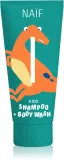 Naif Kids Shampoo + Body Wash - Гель для душа и шампунь для детей, 250 мл — фото 1