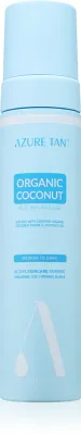 Azure Tan Organic Cocunat - Автозагар: самозагарный крем Medium To Dark, 200 мл