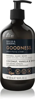 Baylis & Harding Goodness Coconut, Vanilla & Shea - Жидкое мыло для рук Baylis Harding Goodness Coconut, Vanilla Shea с ароматом кокоса и ванили, 500 мл, 500 мл