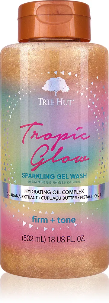 Tree Hut Tropic Glow Foaming Gel Wash - в контексте того, что это гель для душа: увлажняющий гель для душа, обеспечивающий блестящий блеск, 532 мл